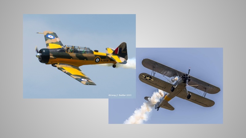 North American Harvard & Boeing PT-17 Steraman
