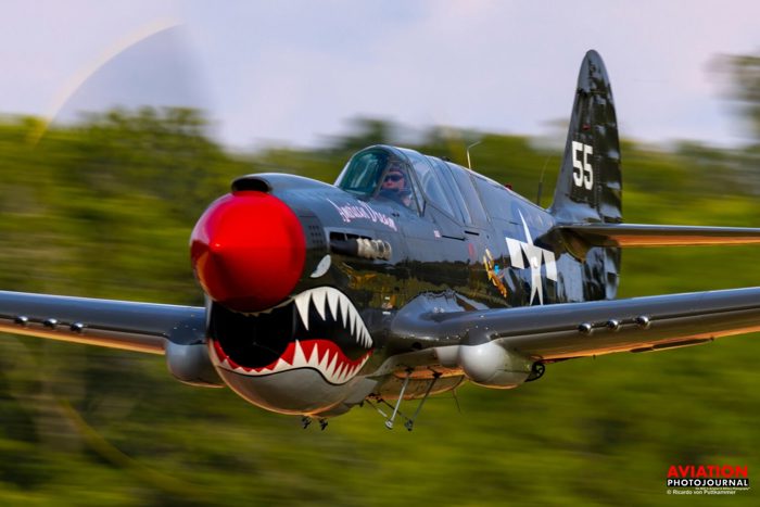 Performing flyover at special event