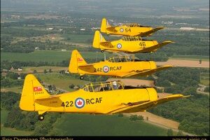 Canadian Harvard Aircraft Association Formation Team