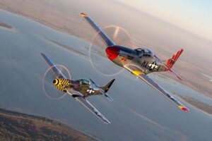 High Flight Mustangs P-51 Demo Team "Little Witch" & "Mad Max"